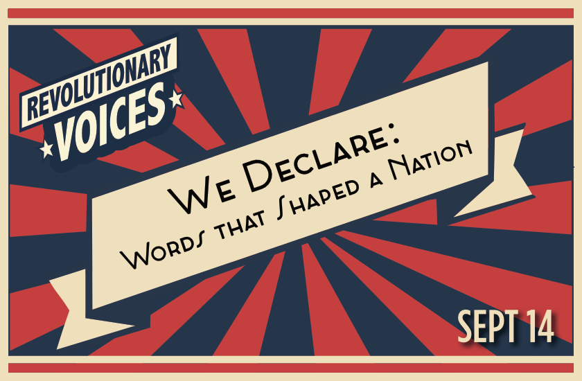 More Info for We Declare: Words that Shaped a Nation